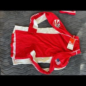 NWT Women’s US Ski Team Helly Hansen Sweater and Base Layer